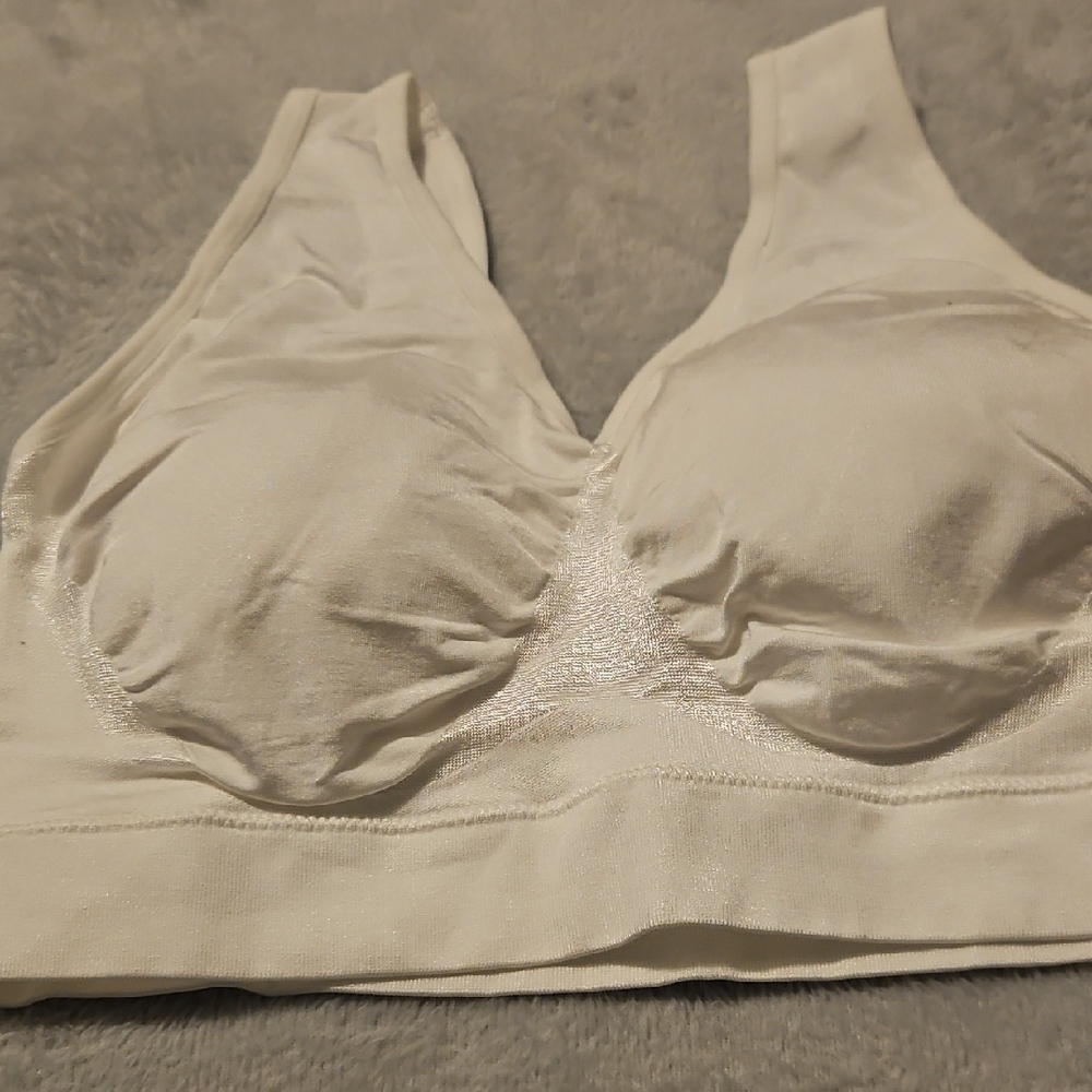 Shapermint White Comfort Bra